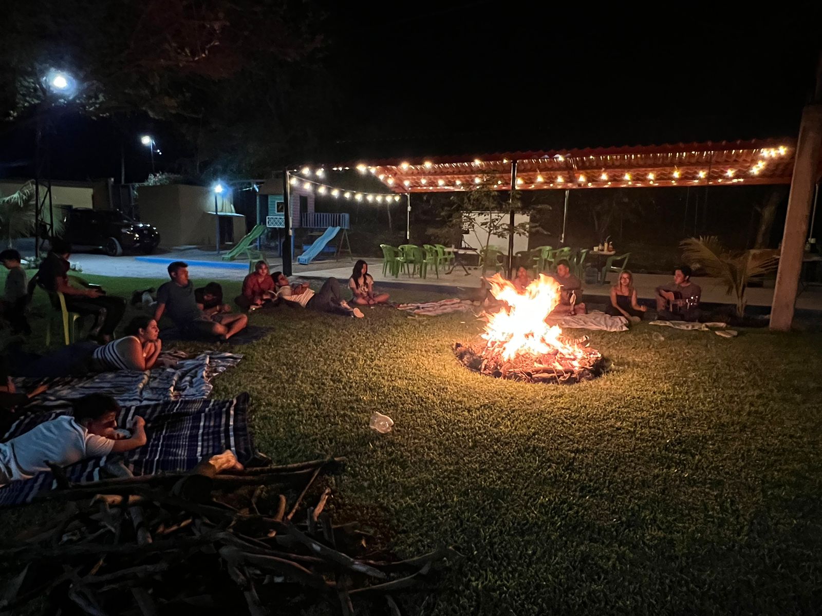 Rincón acogedor de Fogata